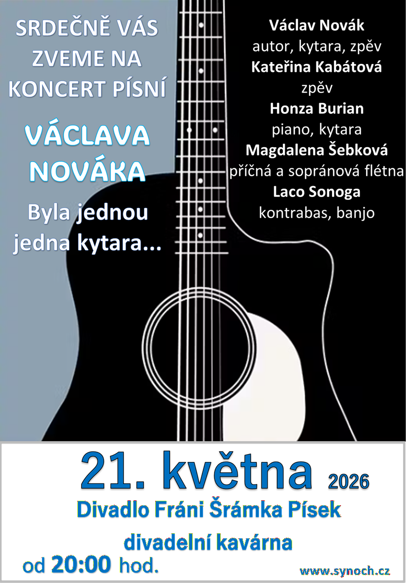 Koncert divadlo Písek 2026